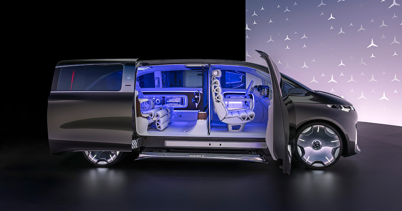 Mercedes Vision V Concept Interior Mercedes Vision V Concept Interior