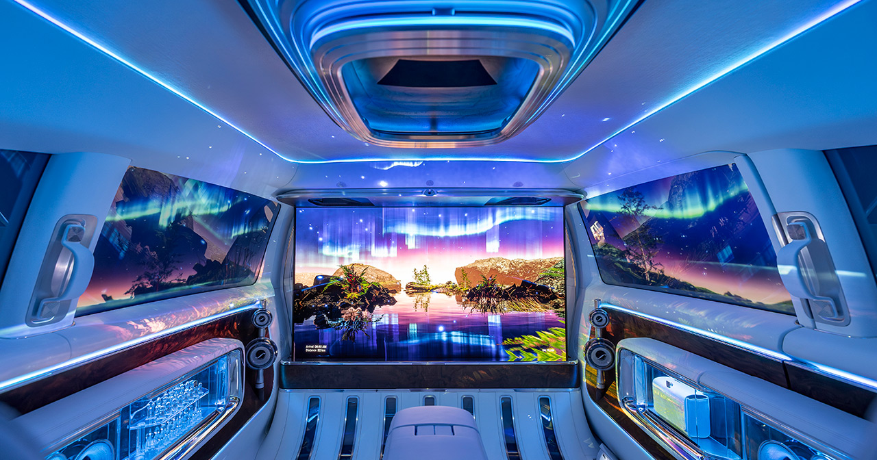 Mercedes Vision V Concept Audio System Mercedes Vision V Concept Audio System