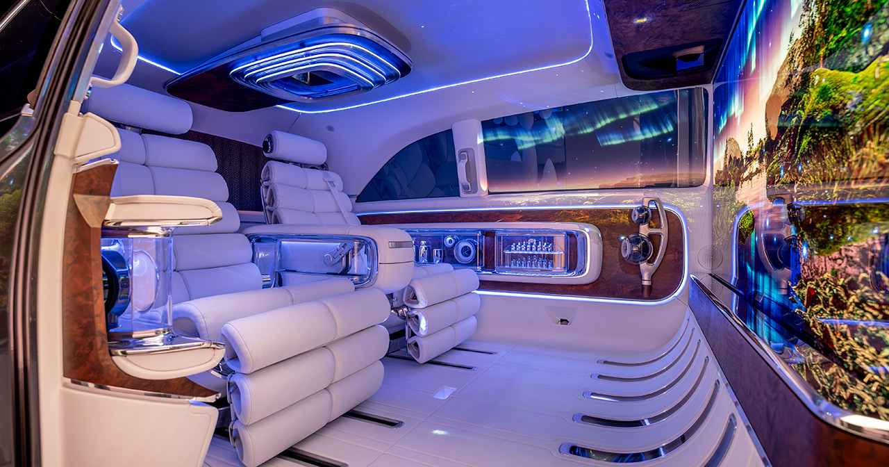 Mercedes Vision V Concept Luxury Features Mercedes Vision V Concept Luxury Features