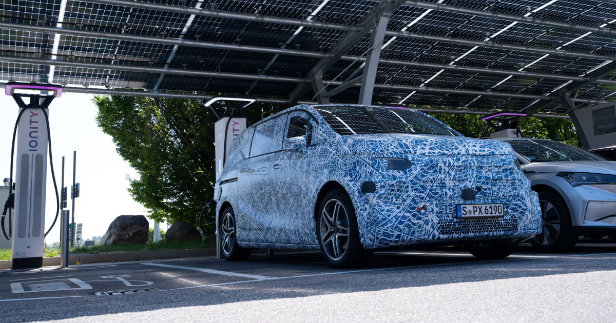 Mercedes-Benz VLE elektrische minivan