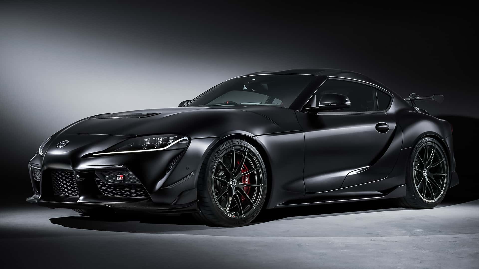 Toyota Supra Final Edition achteraanzicht Toyota Supra Final Edition achteraanzicht