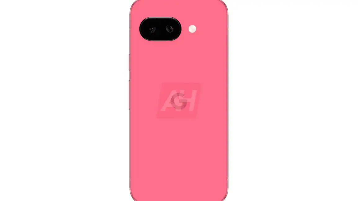 Render van Google Pixel 9a smartphone Render van Google Pixel 9a smartphone