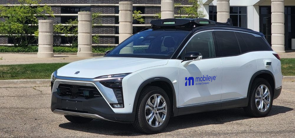 Aandelen Mobileye kelderen 25% door terugval in orders voor chips voor robotauto's Aandelen Mobileye kelderen 25% door terugval in orders voor chips voor robotauto's