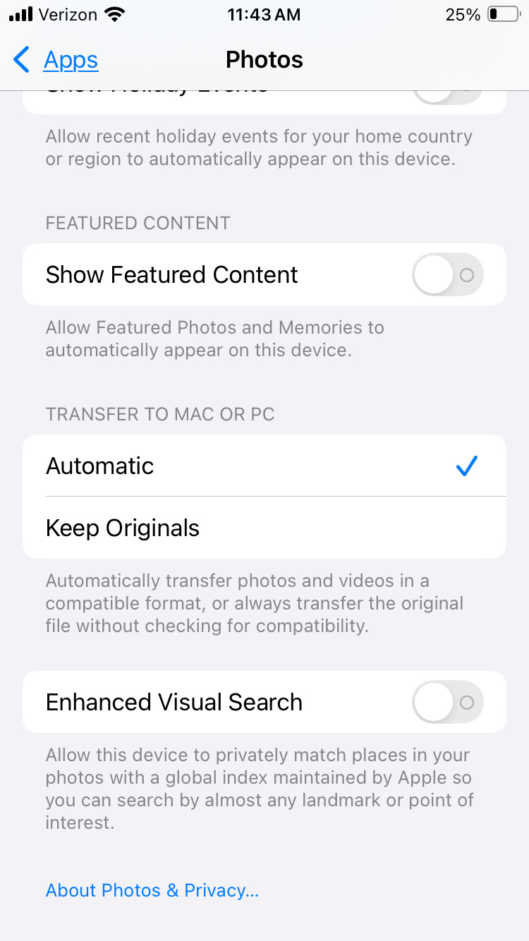 Verbeterde visuele zoekfunctie Verbeterde visuele zoekfunctie op iPhone