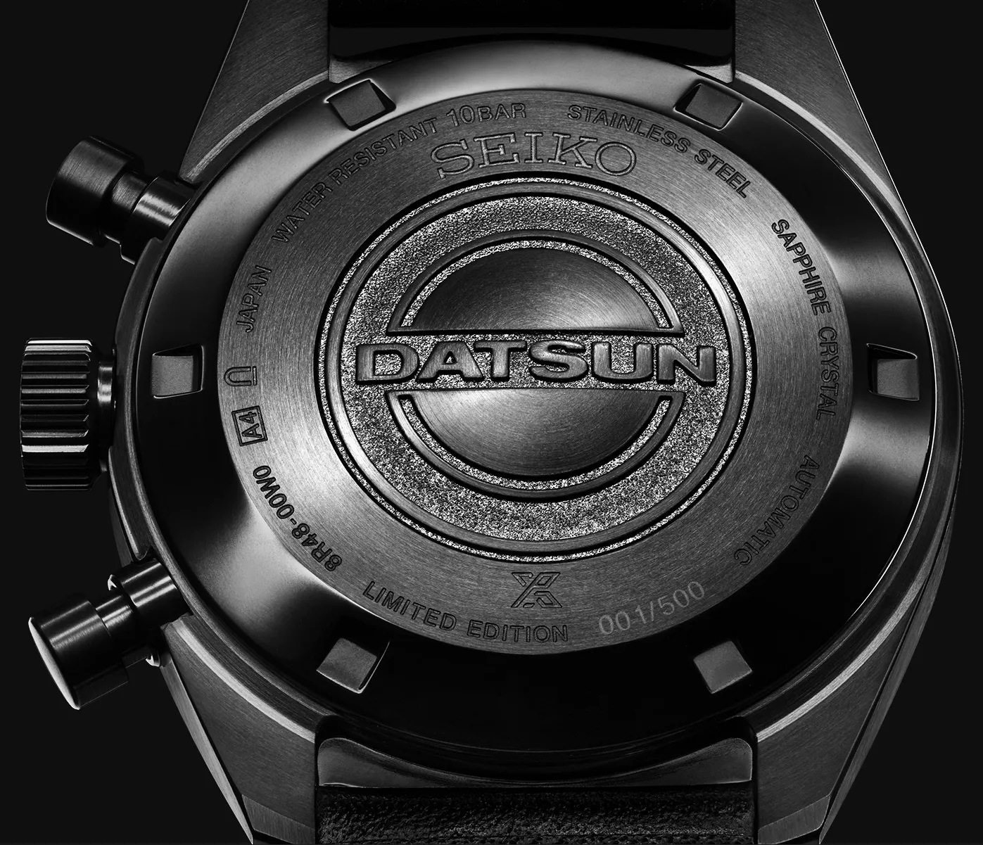 Seiko Prospex Speedtimer SRQ057 caseback