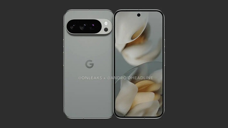 Render van Google Pixel 10 Pro XL Render van Google Pixel 10 Pro XL