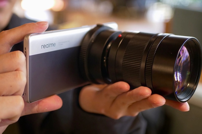 Foto's maken met de nieuwe Realme-smartphone Foto's maken met de nieuwe Realme-smartphone