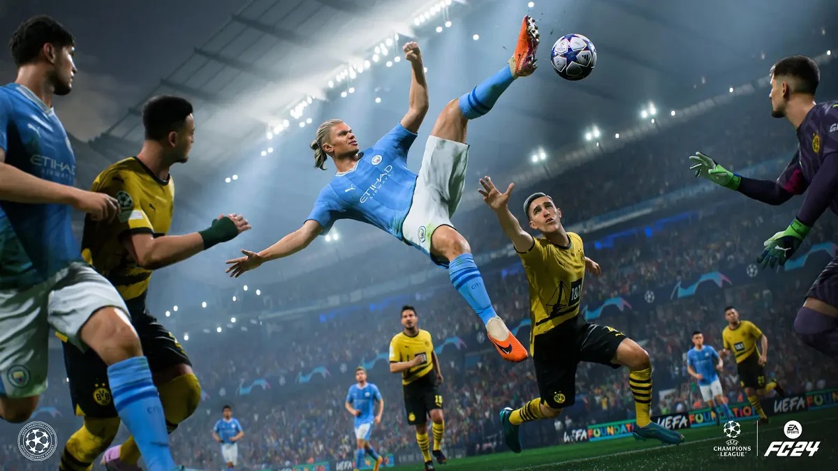 Virtueel voetbal is nog nooit zo realistisch geweest! EA Sports FC 24 trailer is vrijgegeven, waarin de ontwikkelaars laten zien hoe de nieuwste technologieën zijn geïmplementeerd in de simulator. Virtueel voetbal is nog nooit zo realistisch geweest! EA Sports FC 24 trailer is vrijgegeven, waarin de ontwikkelaars laten zien hoe de nieuwste technologieën zijn geïmplementeerd in de simulator.