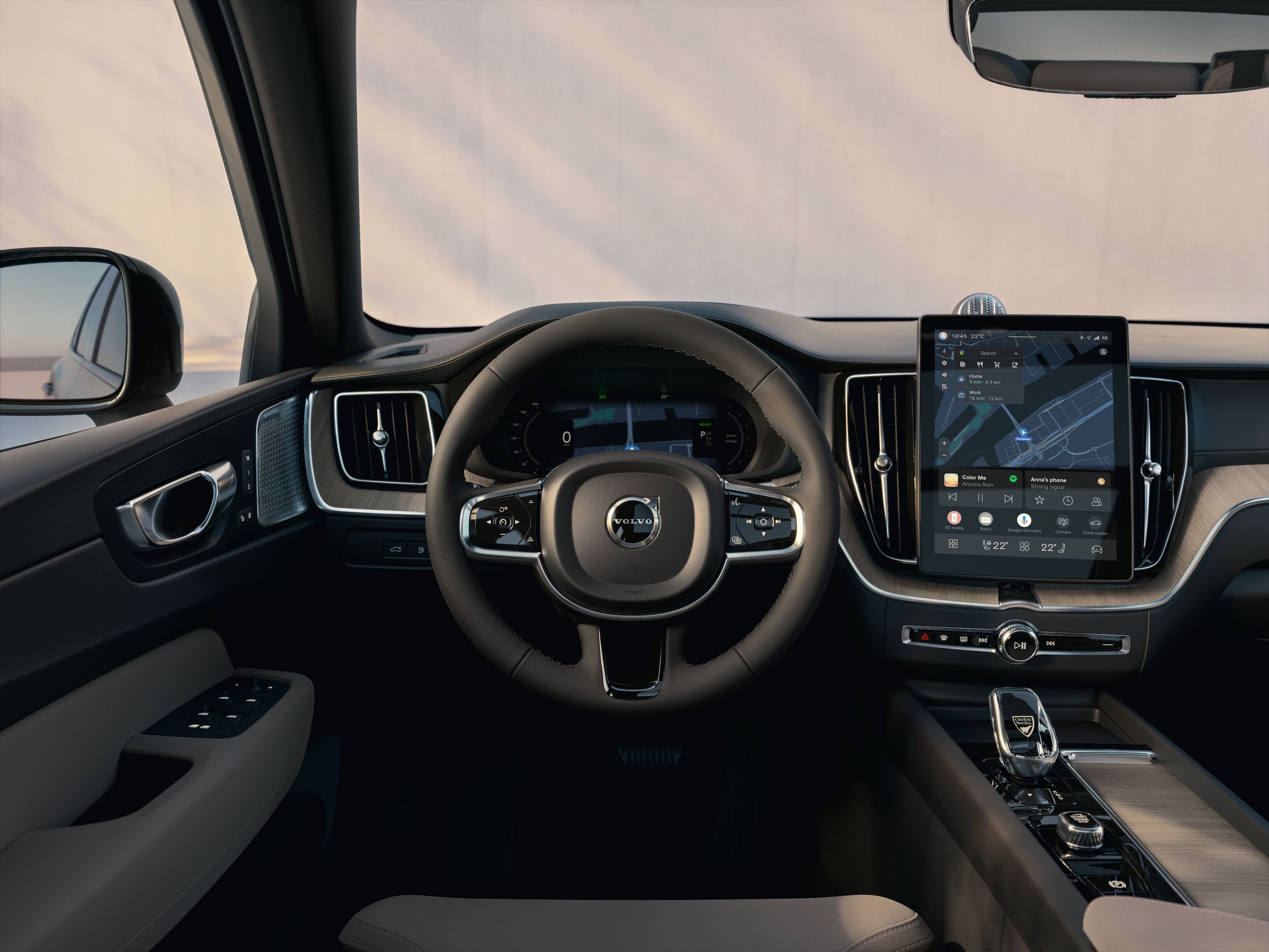 Interieur van de vernieuwde Volvo XC60 Interieur van de vernieuwde Volvo XC60