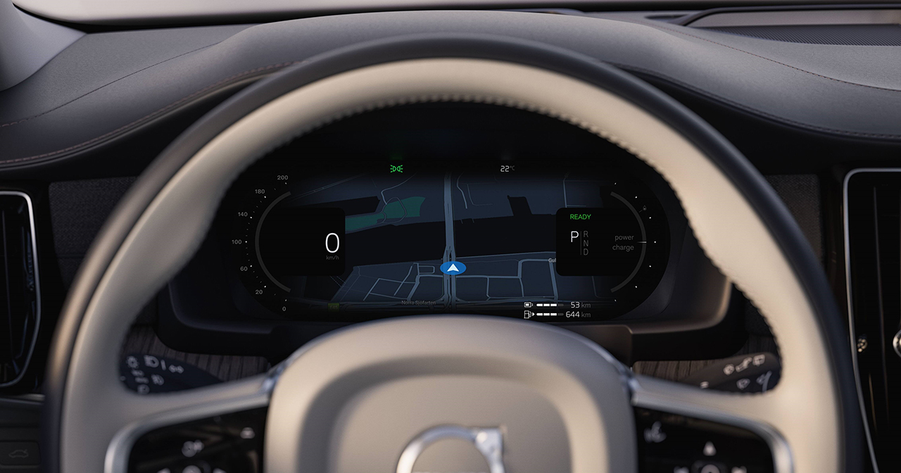 Groter scherm voor het multimediasysteem in de vernieuwde Volvo S90 Groter scherm voor het multimediasysteem in de vernieuwde Volvo S90