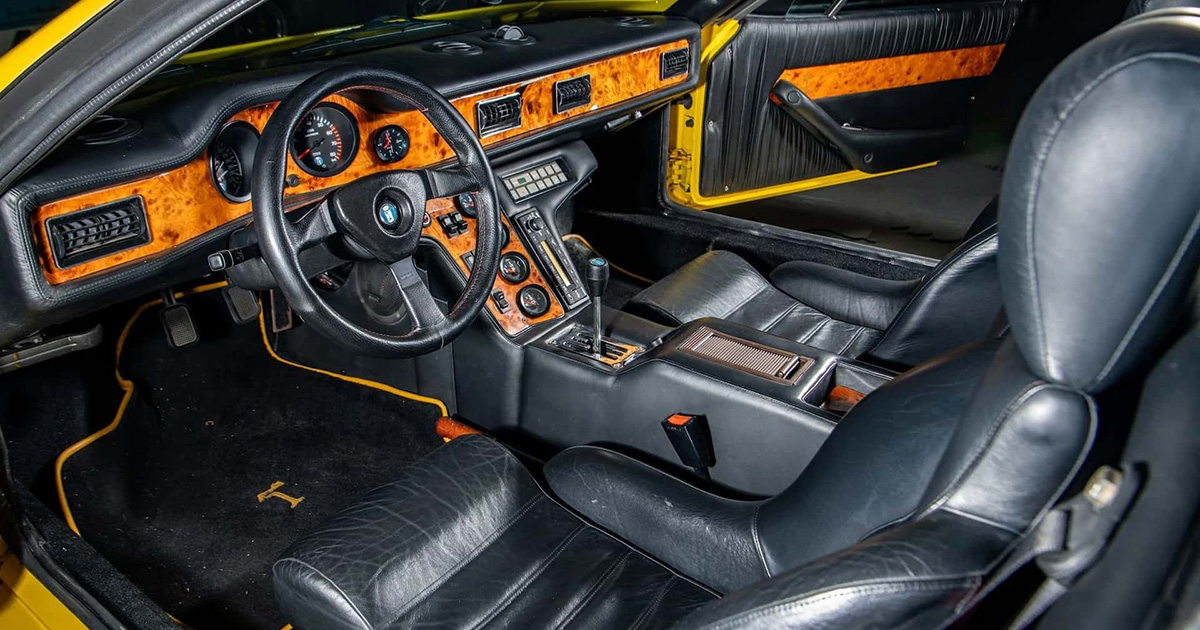 Interieur De Tomaso Pantera 90 Si Interieur De Tomaso Pantera 90 Si