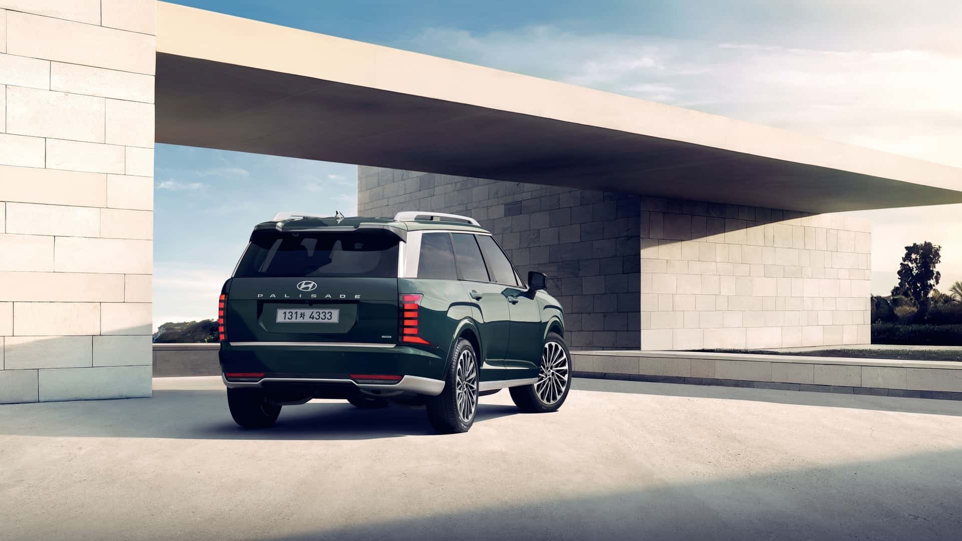 Hyundai Palisade vooraanzicht Hyundai Palisade vooraanzicht