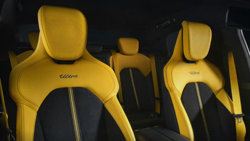 Xiaomi SU7 Ultra interieur Xiaomi SU7 Ultra interieur