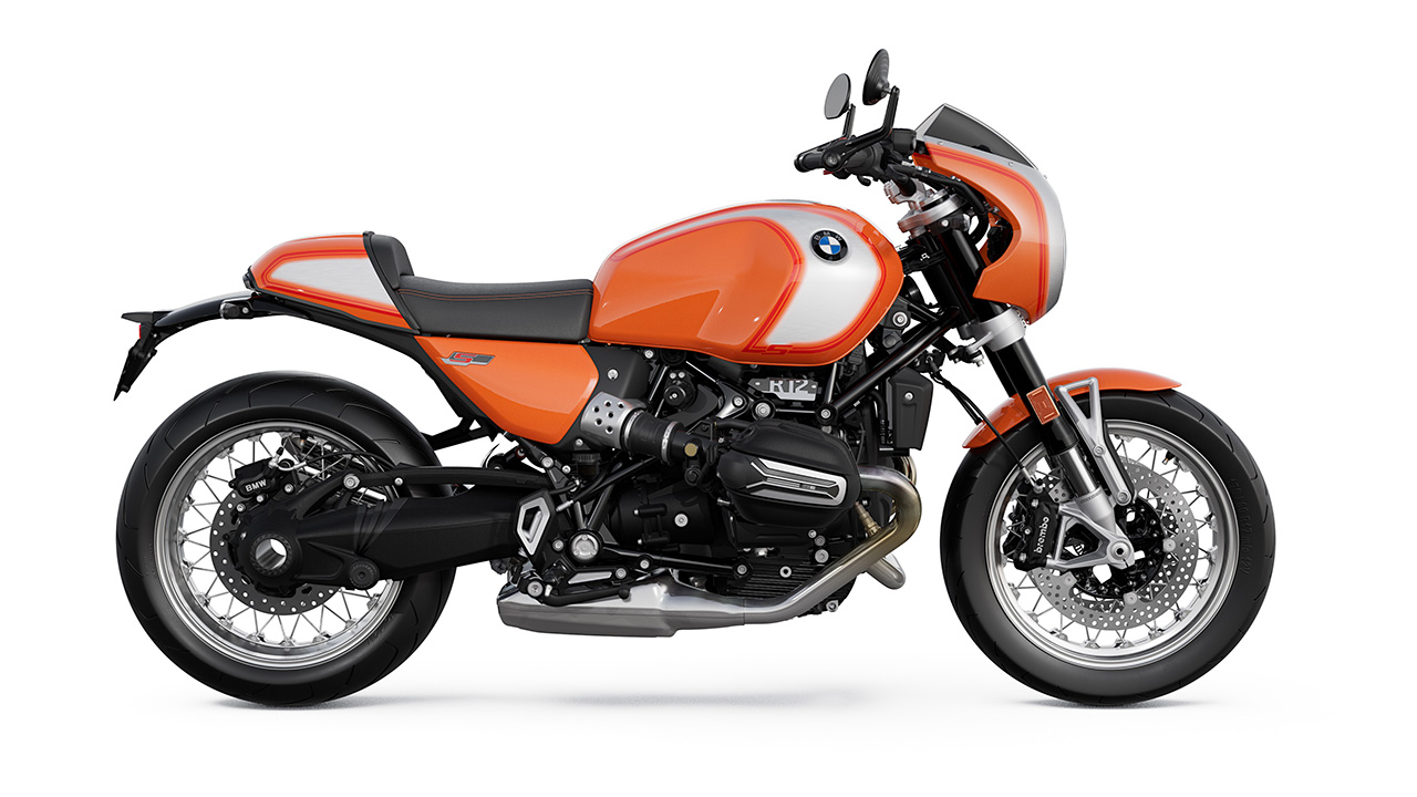 Vooraanzicht van de BMW R 12 S Vooraanzicht van de BMW R 12 S