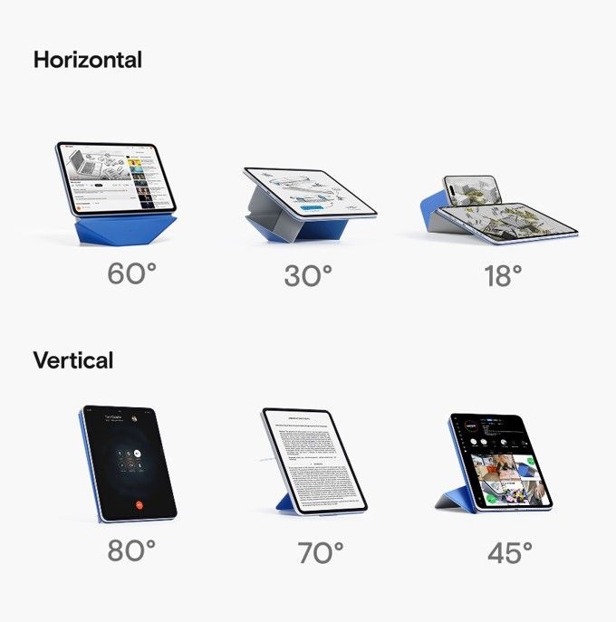 Dynamic Folio iPad-standaard configuratie Dynamic Folio iPad-standaard configuratie