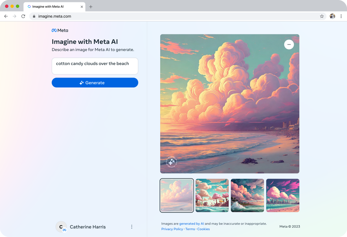 Meta heeft Imagine with Meta uitgebracht, een AI-afbeeldingsgenerator-2 Meta heeft Imagine with Meta uitgebracht, een AI-afbeeldingsgenerator-2