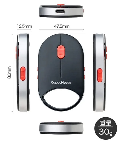 CapacMouse Pro - weergave 3 CapacMouse Pro - weergave 3