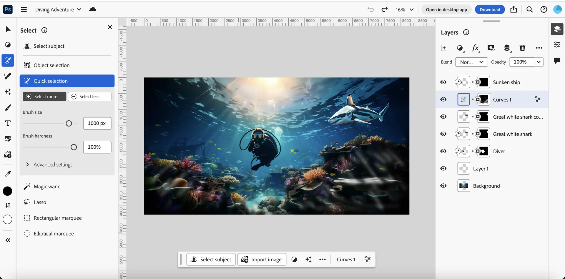 Adobe heeft een webgebaseerde versie van Photoshop uitgebracht met populaire gereedschappen aangedreven door generatieve AI-2 Adobe heeft een webgebaseerde versie van Photoshop uitgebracht met populaire gereedschappen aangedreven door generatieve AI-2