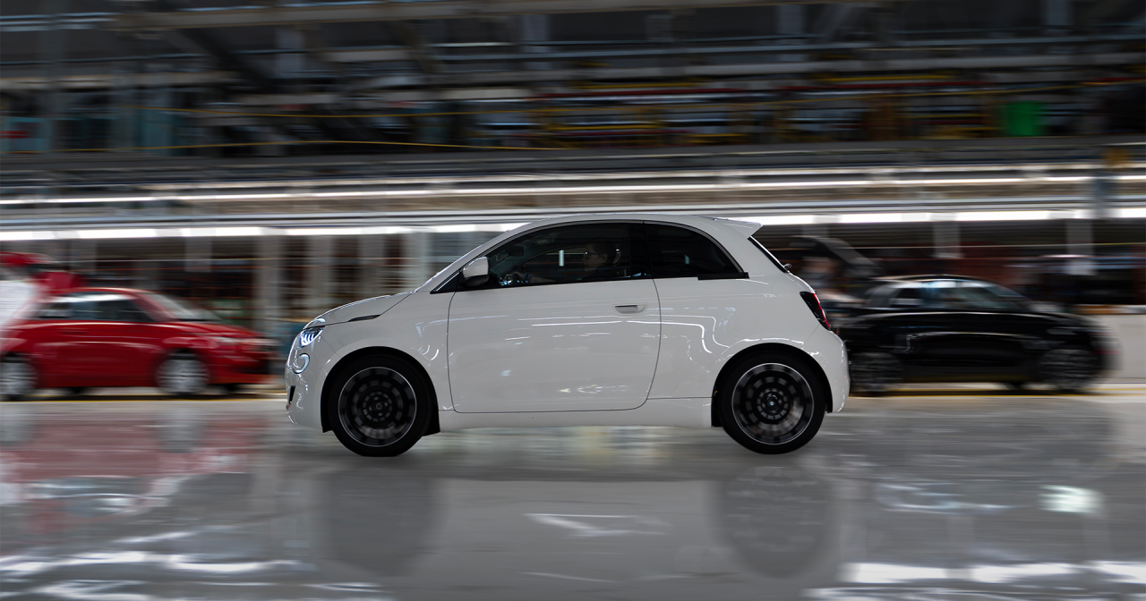 Fiat 500 Ibrida prototype Fiat 500 Ibrida prototype