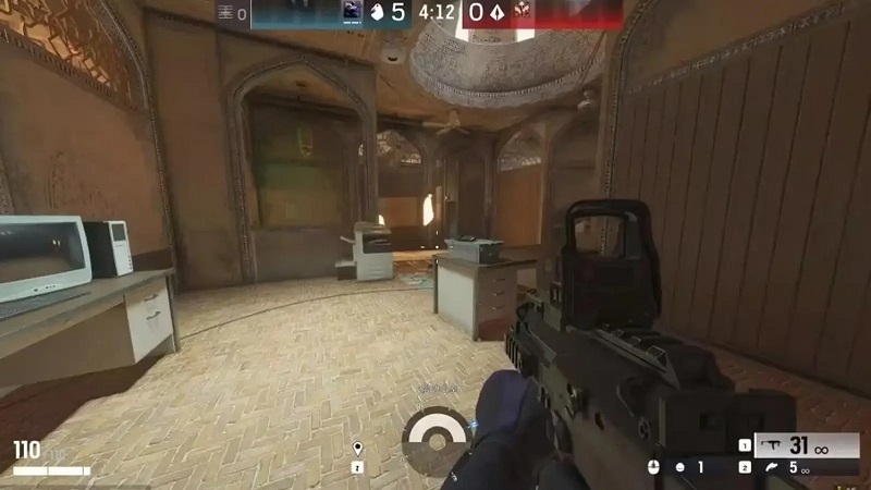 Afbeelding 1: De vernieuwde interface van Rainbow Six Siege Afbeelding 1: De vernieuwde interface van Rainbow Six Siege
