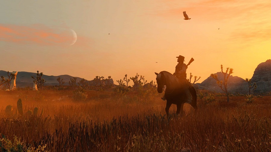 Rockstar Games heeft de eerste screenshots vrijgegeven van de Red Dead Redemption re-release voor PlayStation 4 en Nintendo Switch. Het verschil met de originele game is merkbaar-15 Rockstar Games heeft de eerste screenshots vrijgegeven van de Red Dead Redemption re-release voor PlayStation 4 en Nintendo Switch. Het verschil met de originele game is merkbaar-15