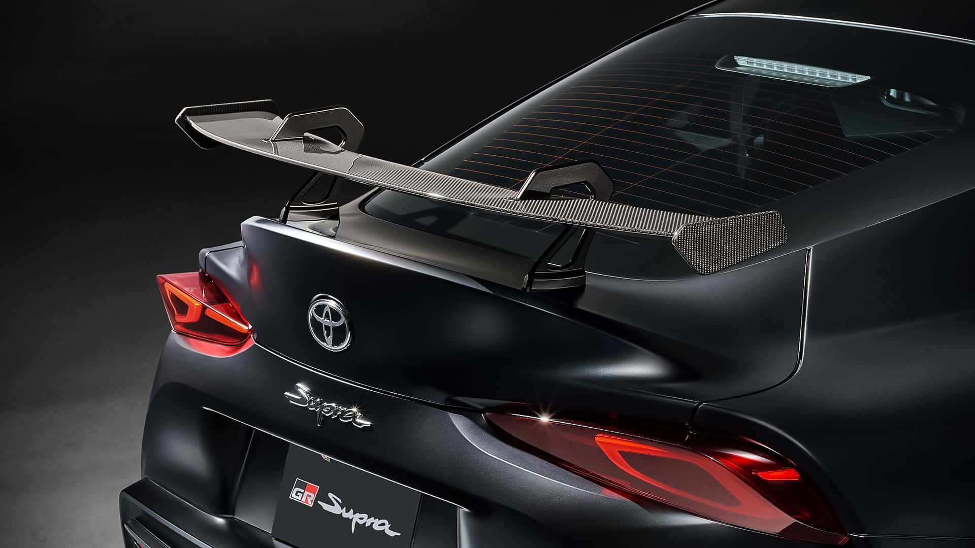 Toyota Supra Final Edition zijaanzicht Toyota Supra Final Edition zijaanzicht