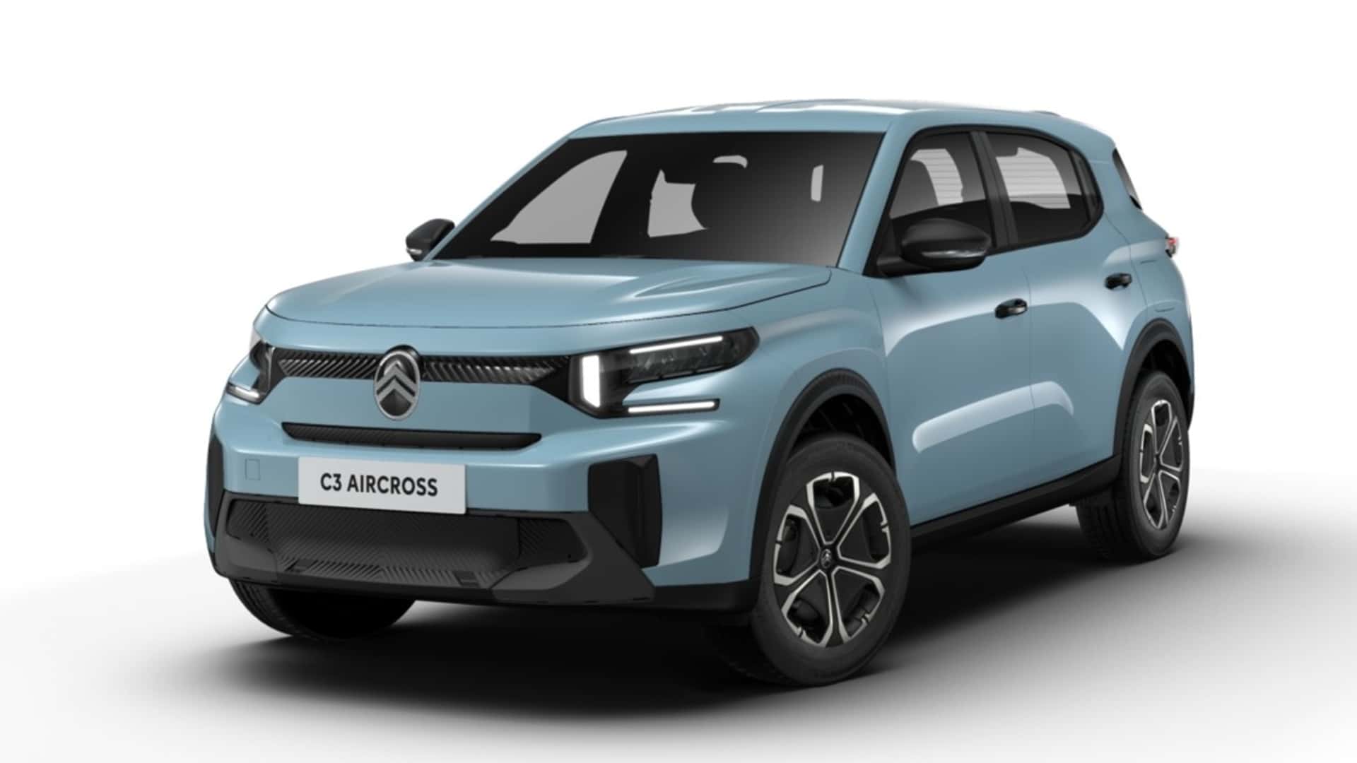 Interieur van de basis Citroën C3 Aircross Interieur van de basis Citroën C3 Aircross