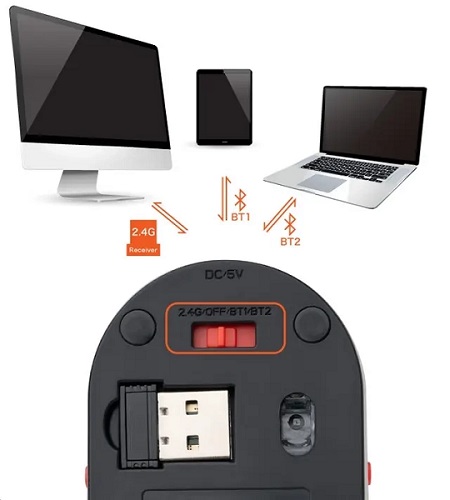 CapacMouse Pro - weergave 4 CapacMouse Pro - weergave 4