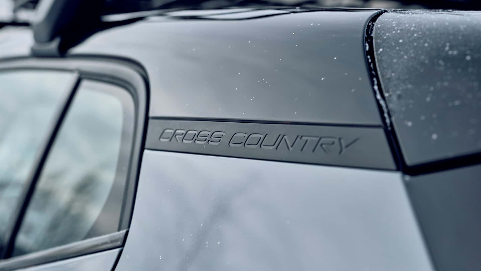 Vooraanzicht van de Volvo EX30 Cross Country Vooraanzicht van de Volvo EX30 Cross Country