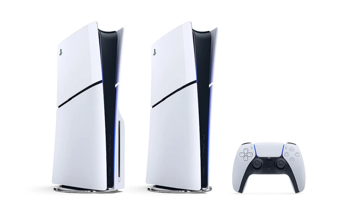 Dezelfde kracht in een kleinere verpakking: Sony heeft een nieuwe versie van zijn PlayStation 5-console onthuld met een verwijderbare schijf en 1 TB ingebouwd geheugen. Dezelfde kracht in een kleinere verpakking: Sony heeft een nieuwe versie van zijn PlayStation 5-console onthuld met een verwijderbare schijf en 1 TB ingebouwd geheugen.