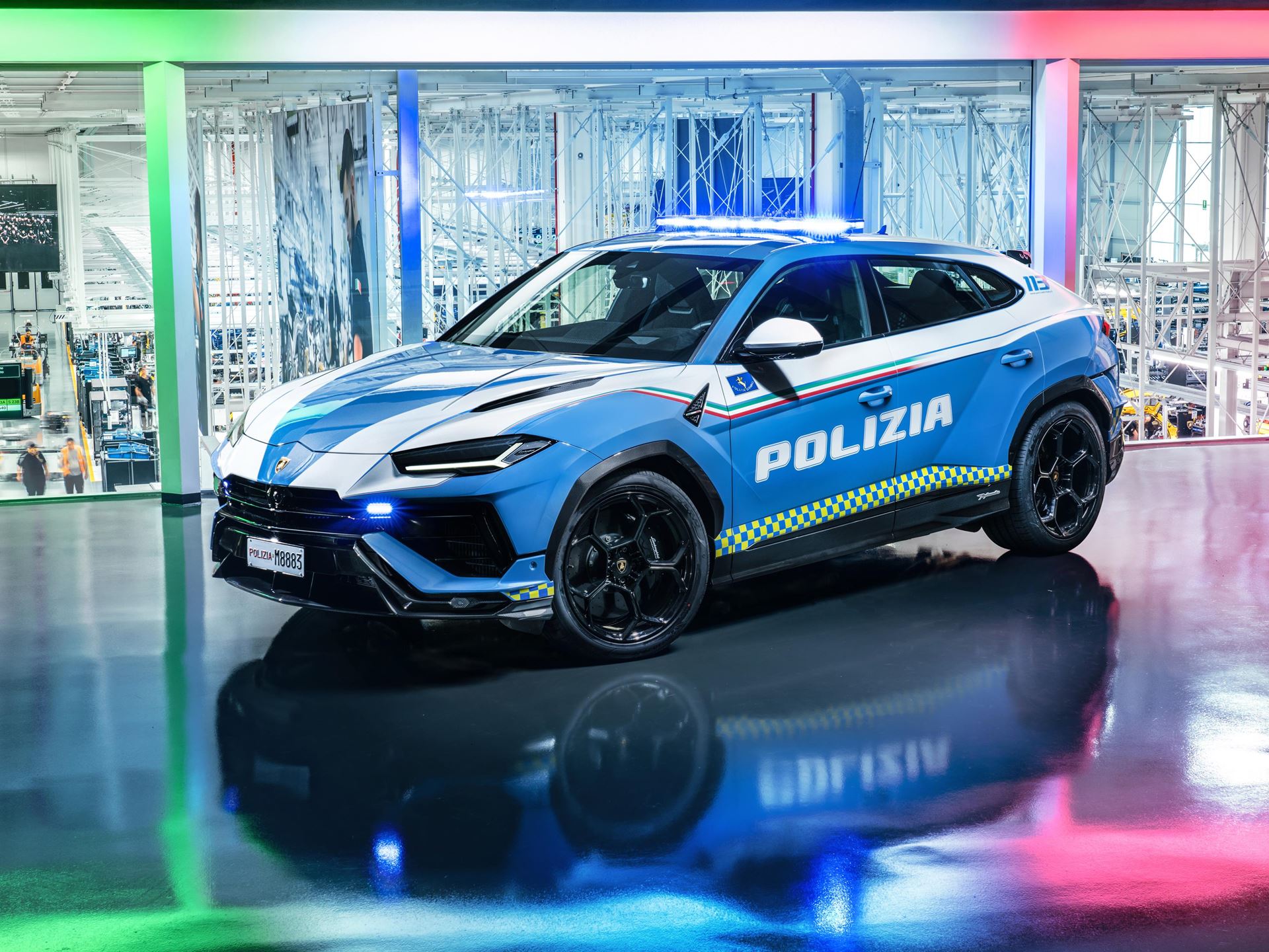 Lamborghini Gallardo Polizia. Lamborghini Gallardo Polizia.