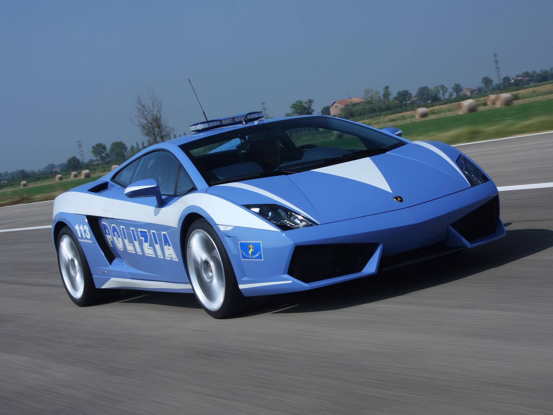 Lamborghini Gallardo Polizia. Lamborghini Gallardo Polizia.