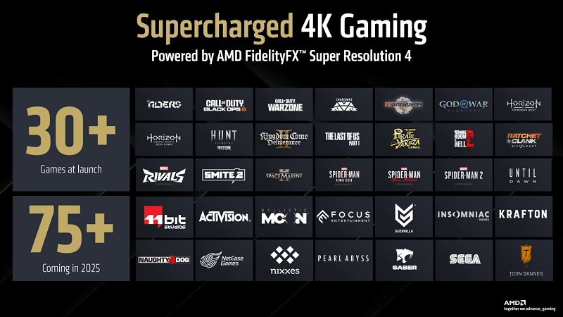 Titel afbeelding Demonstratie AMD FSR 4 Technologie