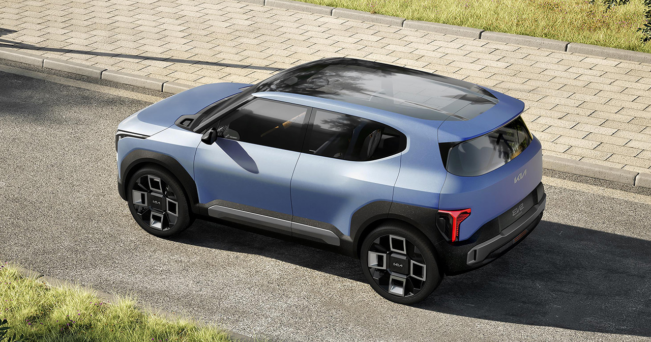 Kia EV2 voorkant Kia EV2 voorkant