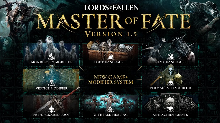 Er is een grote Master of Fate-update uitgebracht voor Lords of the Fallen - deze beëindigt de ondersteuning voor de duistere actie-RPG-2 Er is een grote Master of Fate-update uitgebracht voor Lords of the Fallen - deze beëindigt de ondersteuning voor de duistere actie-RPG-2