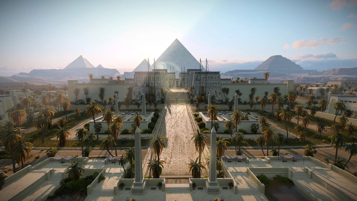 De eerste screenshots van Total War: Pharaoh tonen de majestueuze stad van het oude Egypte en het spectaculaire zandige woestijnlandschap. De eerste screenshots van Total War: Pharaoh tonen de majestueuze stad van het oude Egypte en het spectaculaire zandige woestijnlandschap.