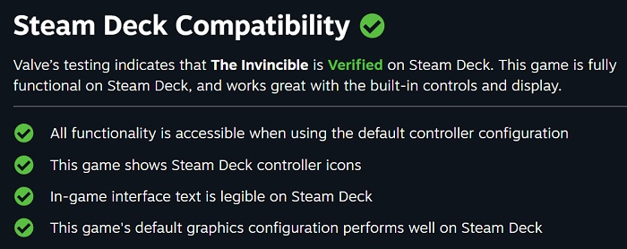 Atmosferische thriller The Invincible is vanaf releasedatum volledig compatibel met de Steam Deck handheld console-2 Atmosferische thriller The Invincible is vanaf releasedatum volledig compatibel met de Steam Deck handheld console-2