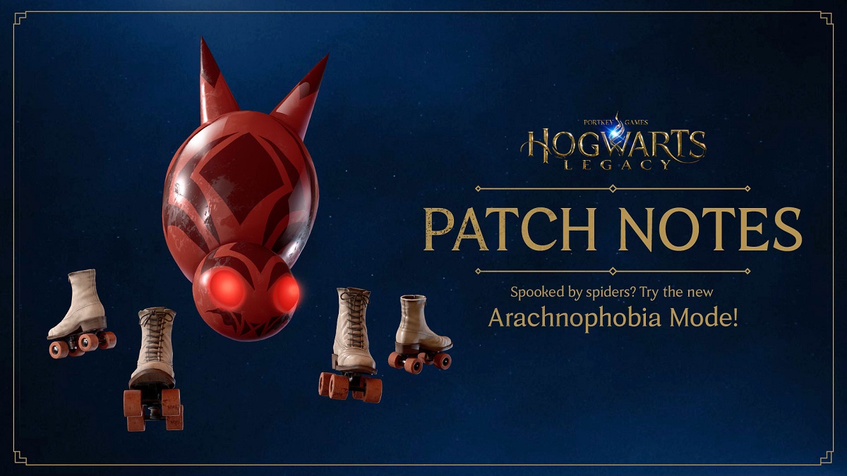 Spinnen zijn niet langer eng: Hogwarts Legacy krijgt een patch die bugs verhelpt en een speciale modus introduceert voor gamers met een spinnenfobie. Spinnen zijn niet langer eng: Hogwarts Legacy krijgt een patch die bugs verhelpt en een speciale modus introduceert voor gamers met een spinnenfobie.