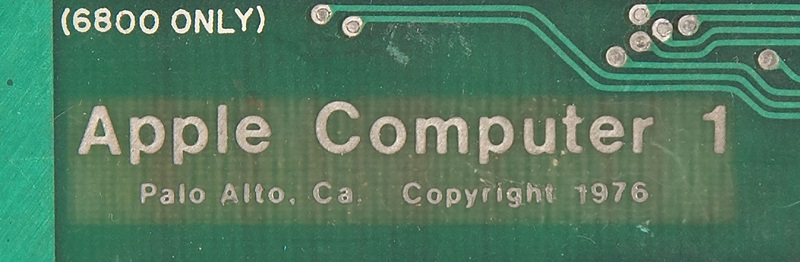 Retro Apple-1 computer. Retro Apple-1 computer.