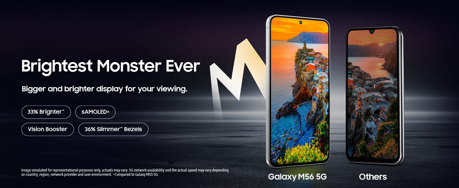 Galaxy M56 Scherm Galaxy M56 Scherm