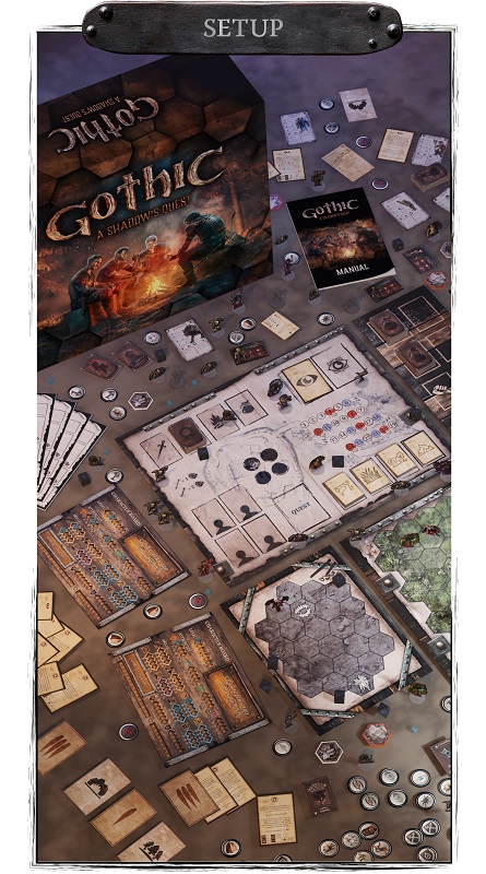 Bordspel Gothic: A Shadow's Quest Bordspel Gothic: A Shadow's Quest
