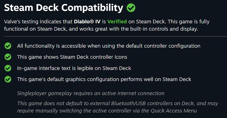De hel in je handen: Diablo IV zal verkrijgbaar zijn op de Steam Deck handheld console. De game is getest en volledig compatibel met Valve's apparaat-2 De hel in je handen: Diablo IV zal verkrijgbaar zijn op de Steam Deck handheld console. De game is getest en volledig compatibel met Valve's apparaat-2