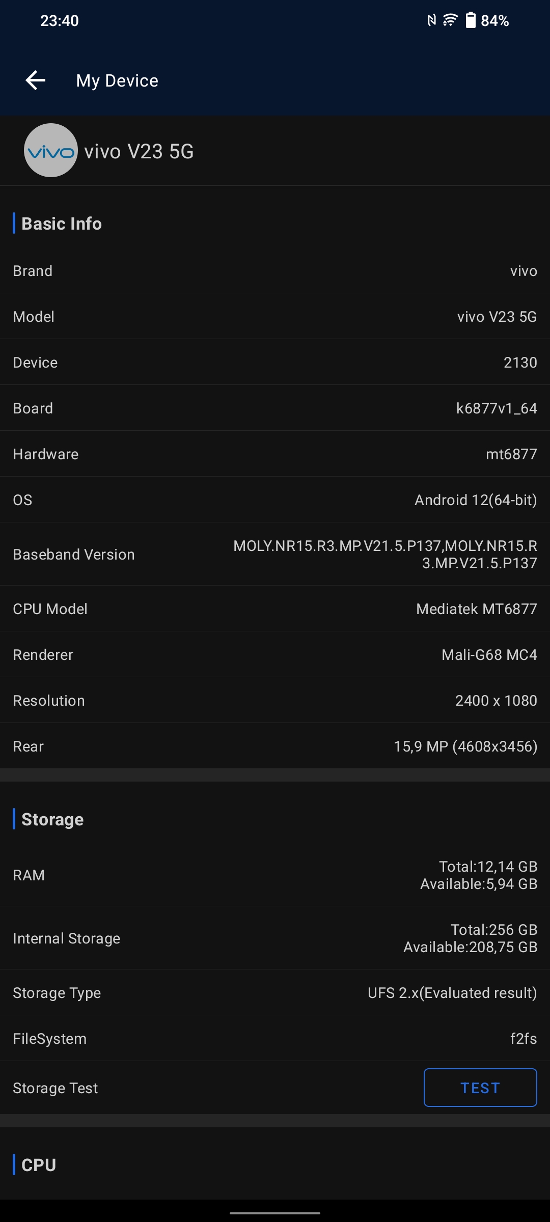 Vivo V23 5G review: 's werelds eerste van kleur veranderende smartphone-97 Vivo V23 5G review: 's werelds eerste van kleur veranderende smartphone-97