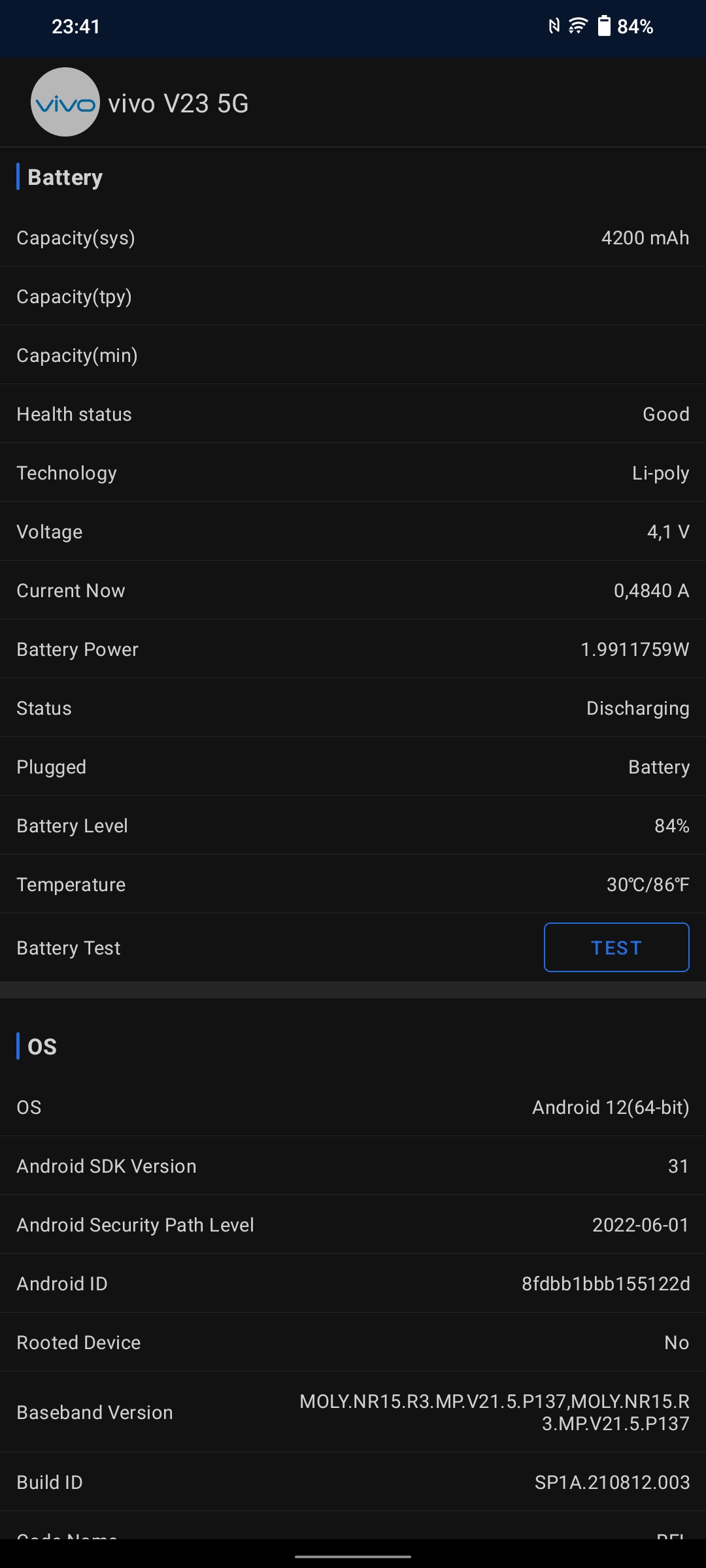 Vivo V23 5G review: 's werelds eerste van kleur veranderende smartphone-100 Vivo V23 5G review: 's werelds eerste van kleur veranderende smartphone-100