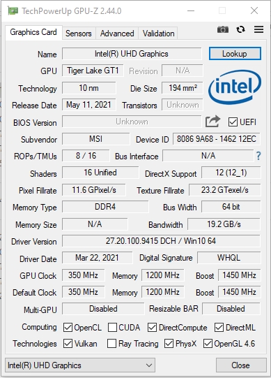 MSI Katana GF66 11UD Overzicht: Een praktisch wapen voor de virtuele samoerai-38 MSI Katana GF66 11UD Overzicht: Een praktisch wapen voor de virtuele samoerai-38