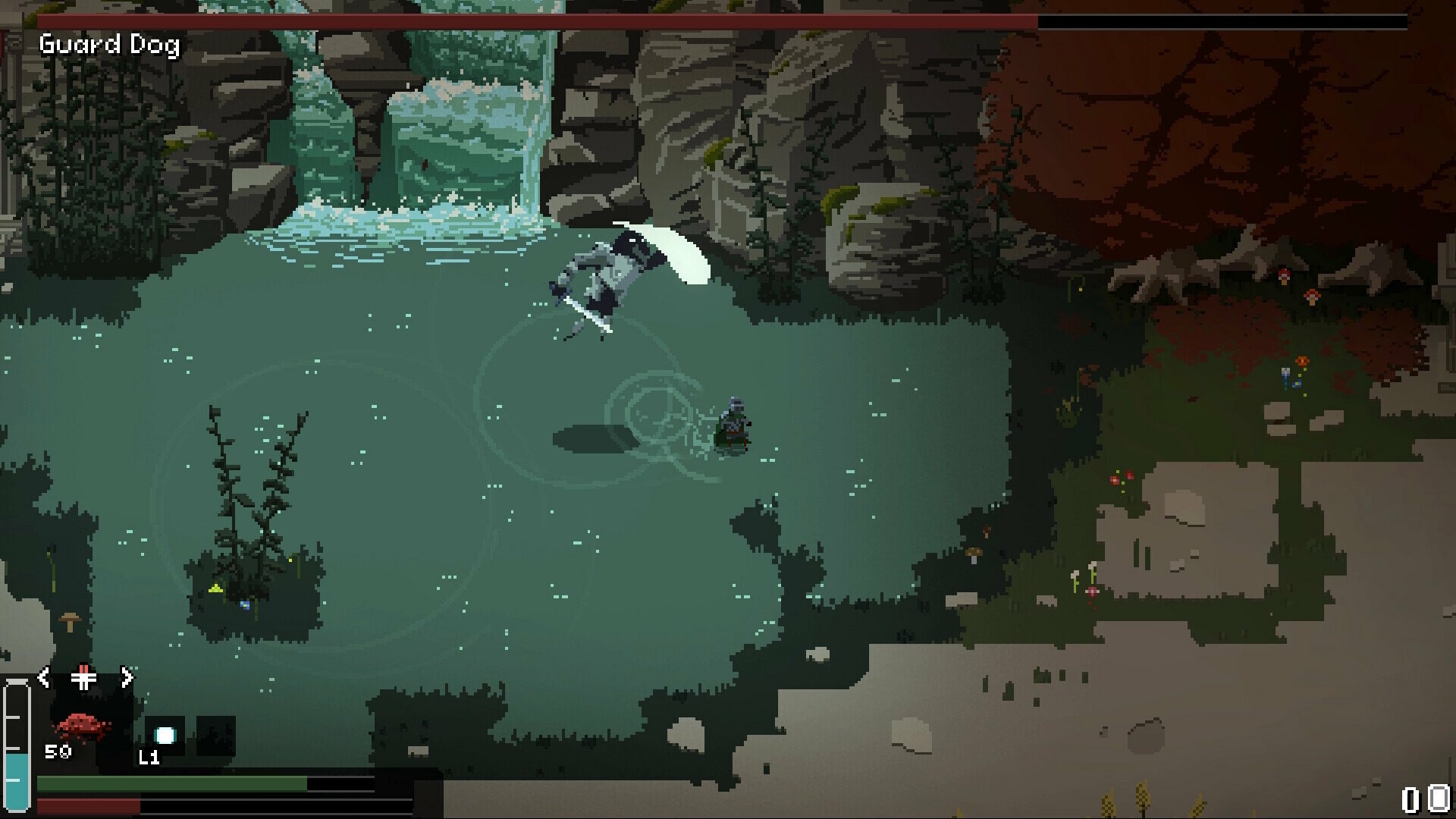 Screenshot van het spel FOUNTAINS Screenshot van het spel FOUNTAINS