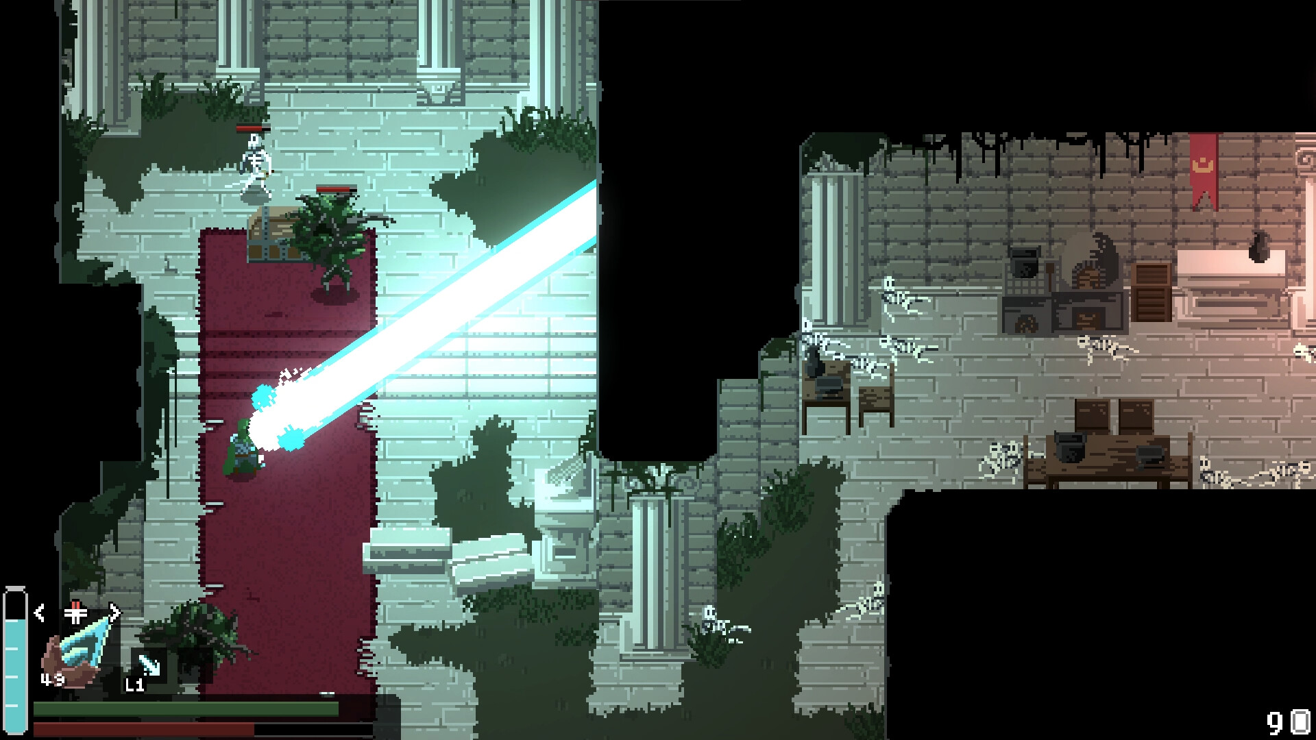 Screenshot van het spel FOUNTAINS Screenshot van het spel FOUNTAINS