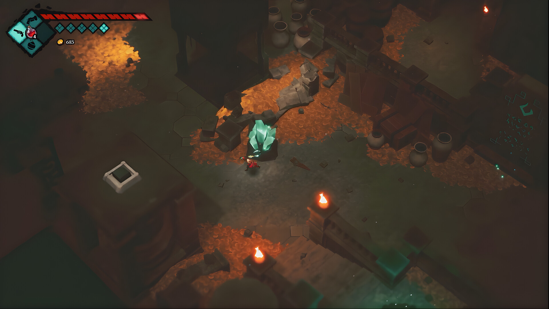 De vijand bestrijden in Mark of the Deep De vijand bestrijden in Mark of the Deep