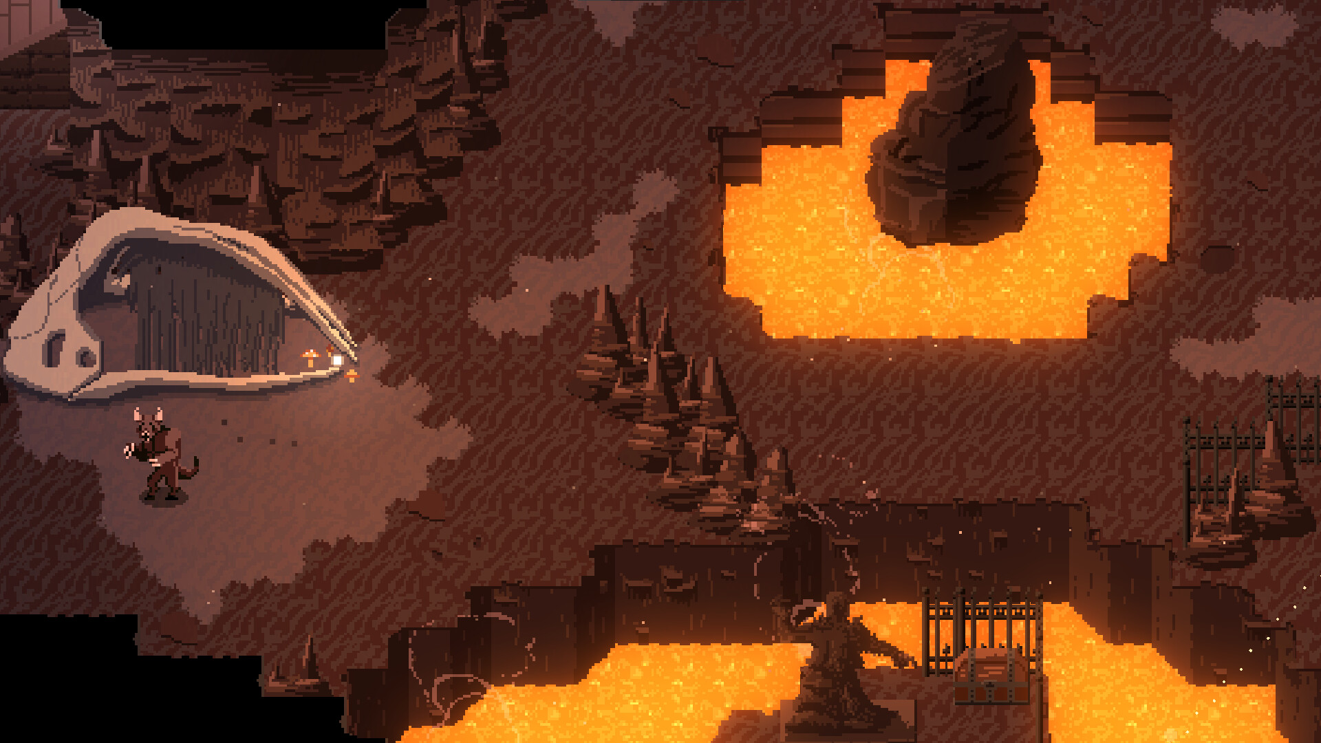 Screenshot van het spel FOUNTAINS Screenshot van het spel FOUNTAINS