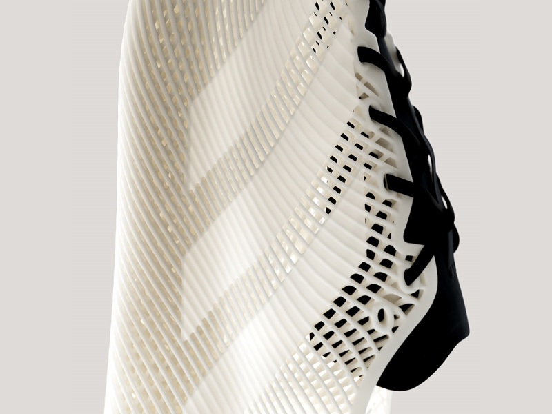 Adidas Climacool Laced trainers in the background